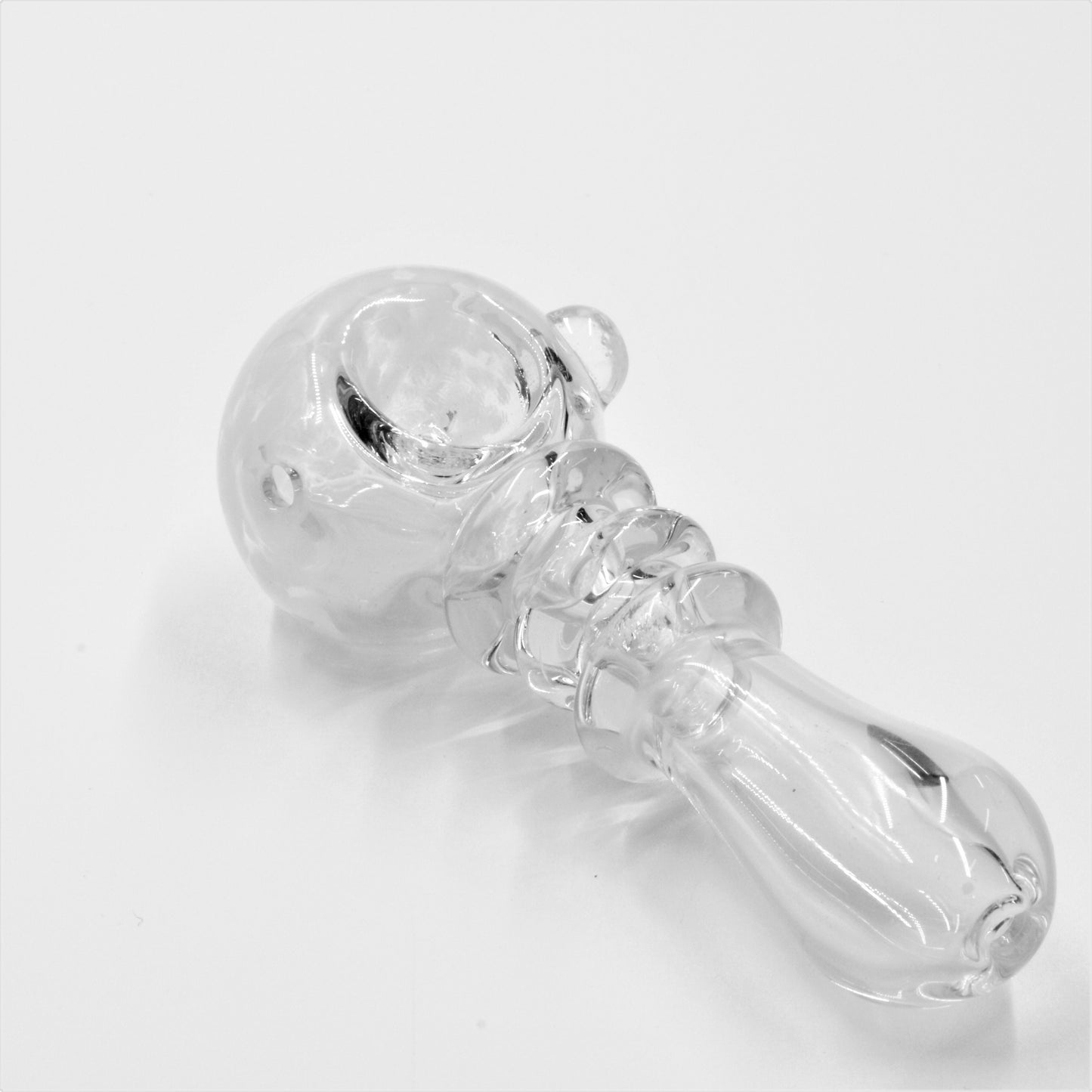 Medium 4" Glass Spoon Hand Bowl