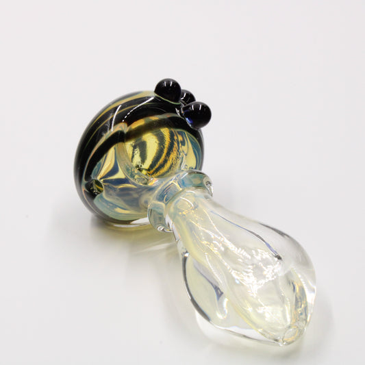 Medium 4" Glass Spoon Hand Bowl