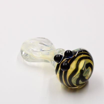 Medium 4" Glass Spoon Hand Bowl