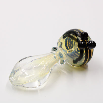 Medium 4" Glass Spoon Hand Bowl