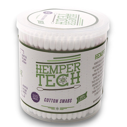 Cotton Swabs 200ct by Hemper Tech