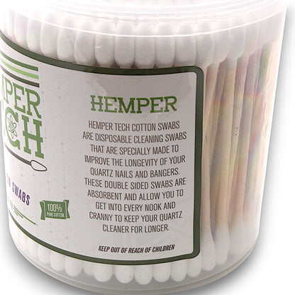 Cotton Swabs 200ct by Hemper Tech