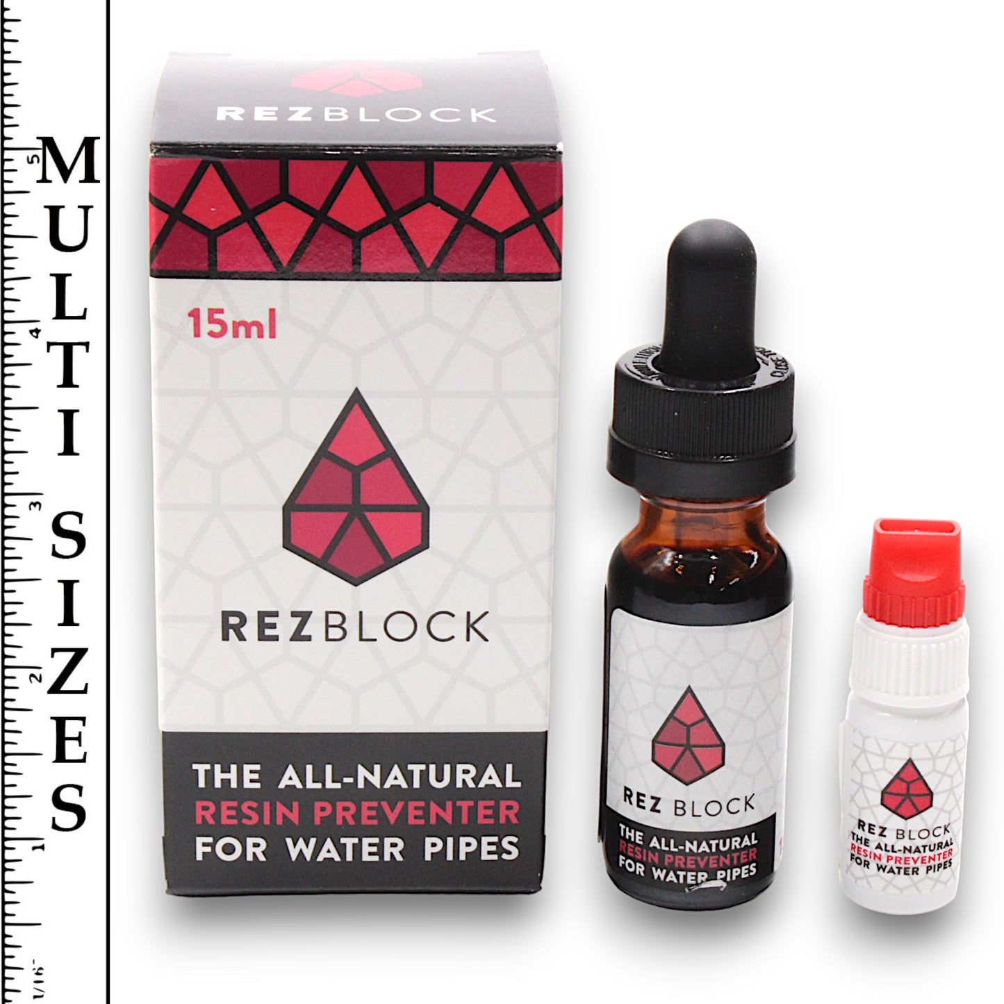 REZ Block All Natural Residue Preventer for Water Pipes