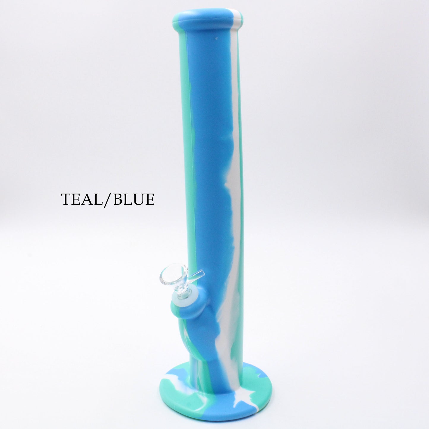 Silicone 14" Straight Tube Bong