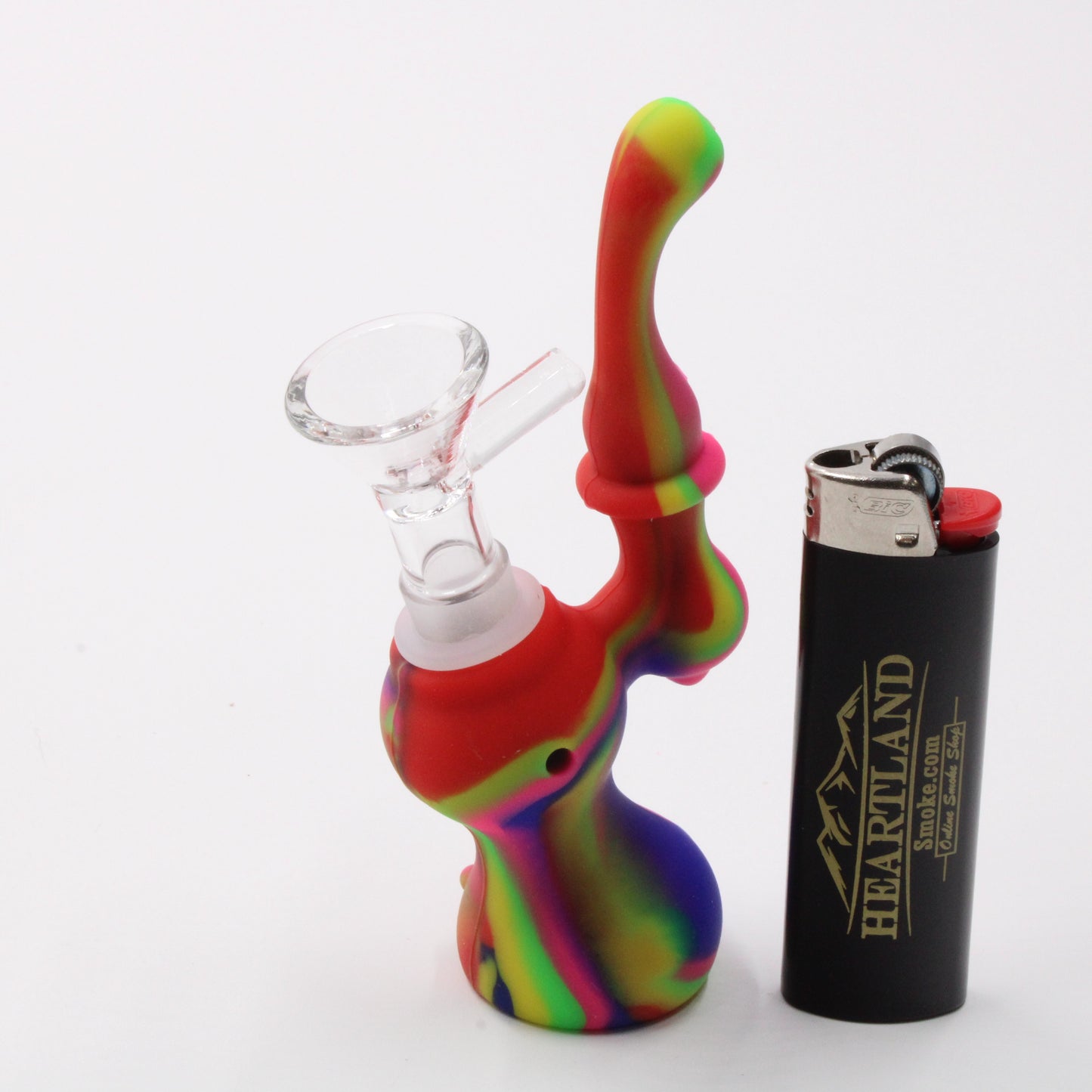 Silicone 5" Micro Bong Bubbler