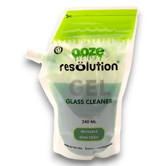 Ooze Resolution Gel Glass Cleaner Reusable Nontoxic