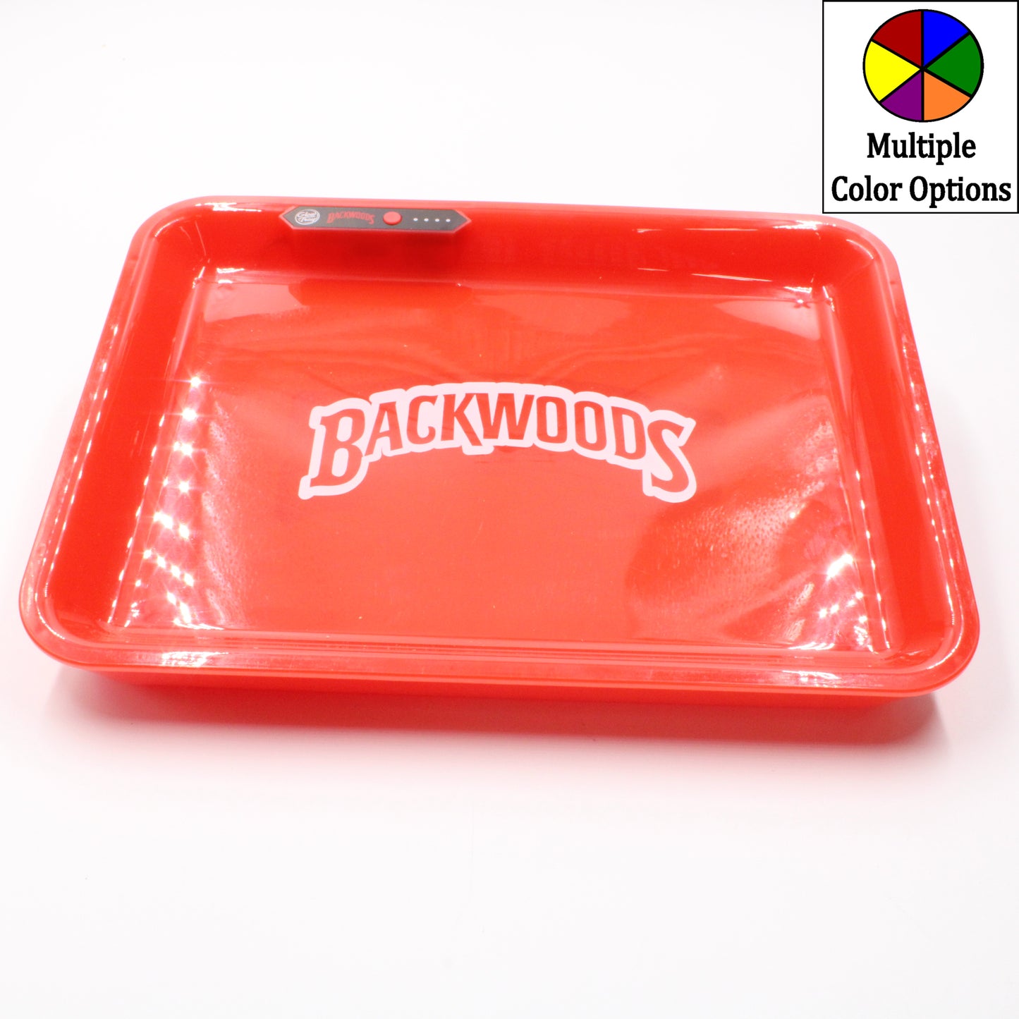 CLEARANCE Backwoods LED Glow Light Up Rolling Tray