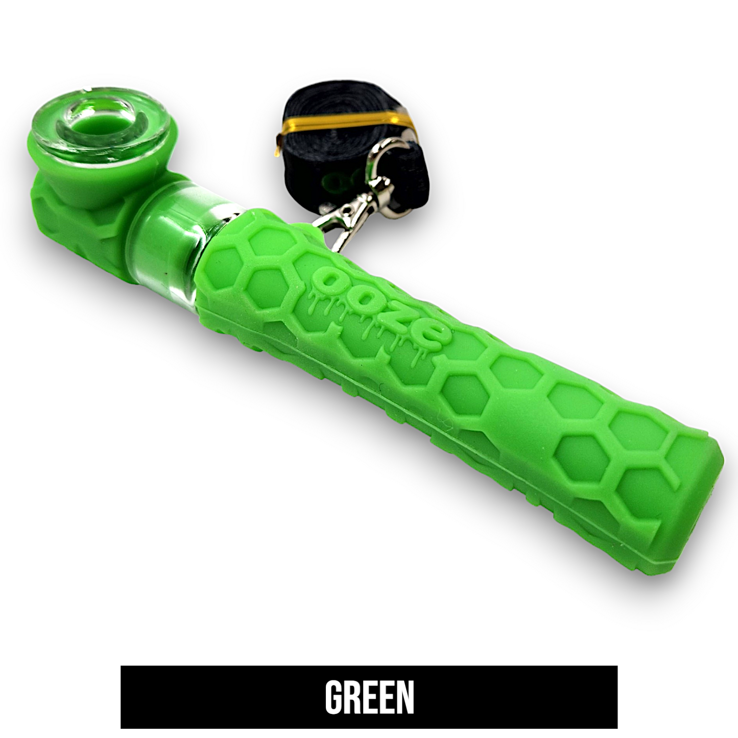 Ooze Piper 2 in 1 Silicone Hand Pipe Chillum