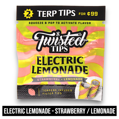 Twisted Tips Terp Flavored Rolling Paper Tips