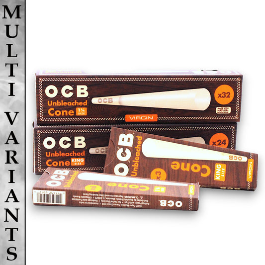 OCB Unbleached Pre-Rolled Cone