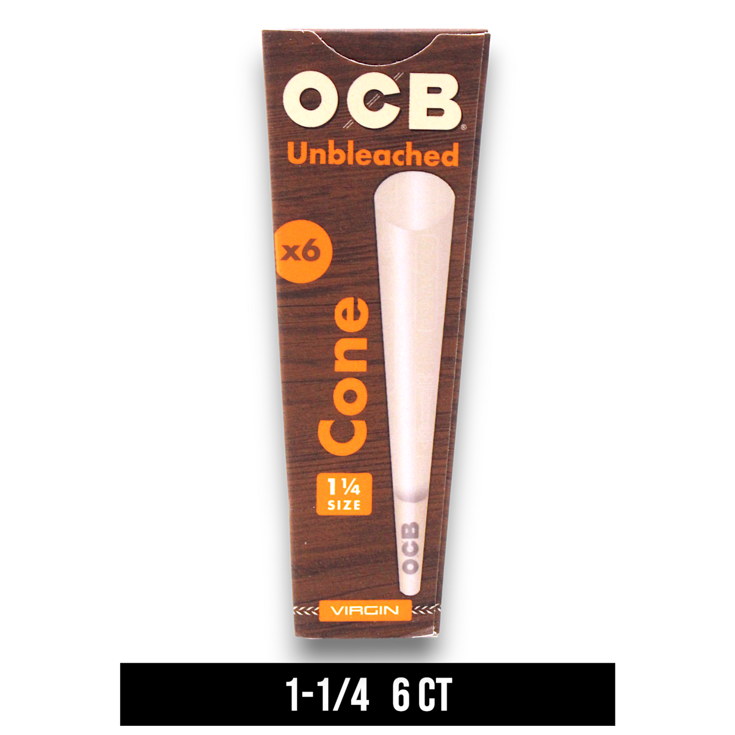 OCB Unbleached Pre-Rolled Cone