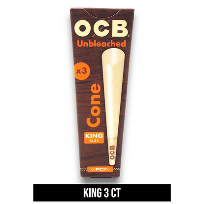 OCB Unbleached Pre-Rolled Cone