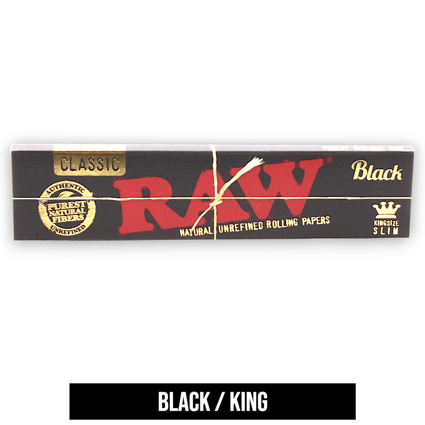 RAW Natural and Black Rolling Papers