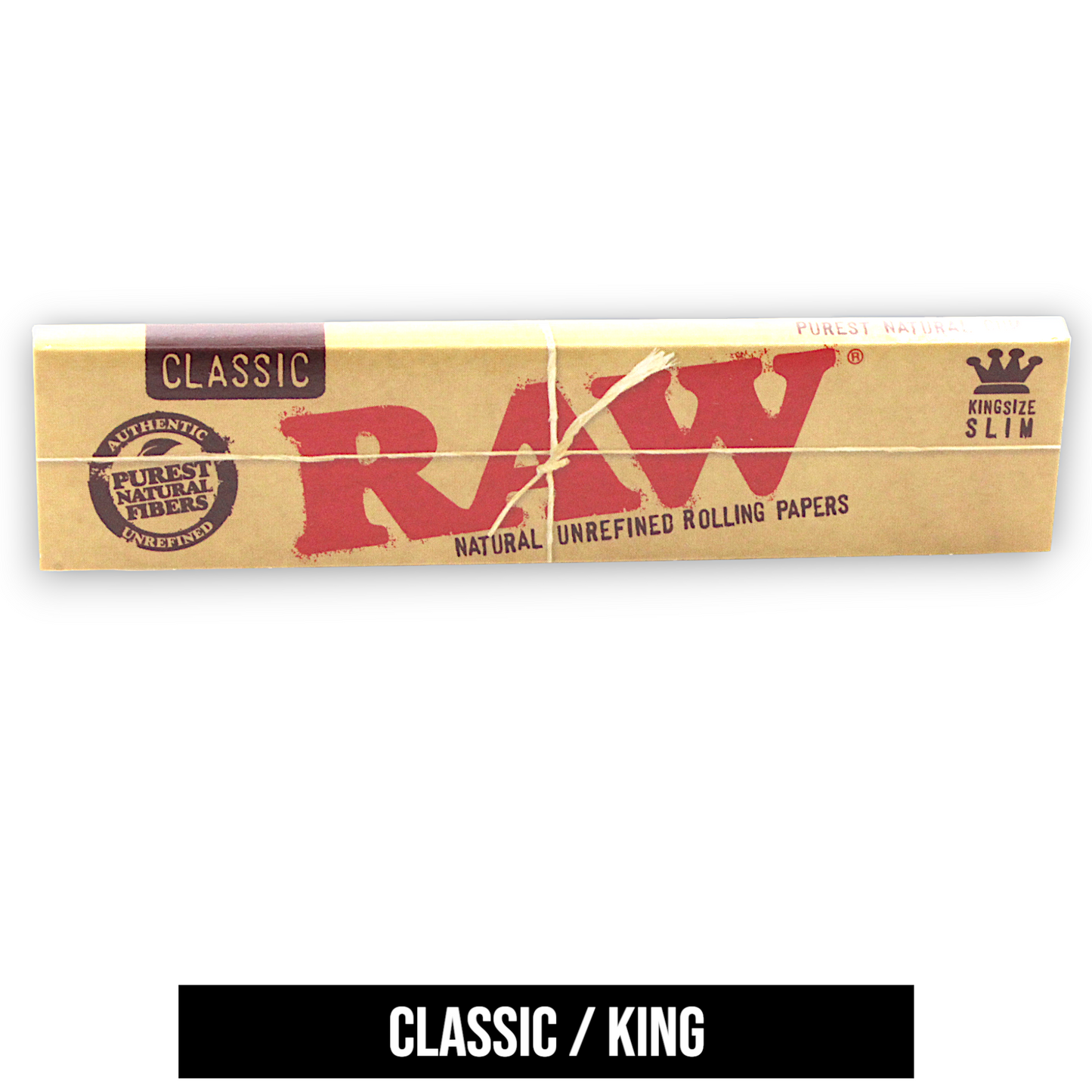 RAW Natural and Black Rolling Papers