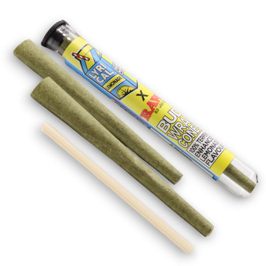 RAW Lyrical Lemonade Bud Pressed Wraps Pre-Rolled Cones