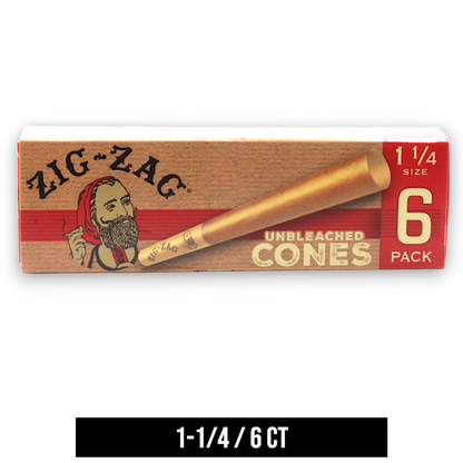 Zig Zag Unbleached Pre-Rolled Cones