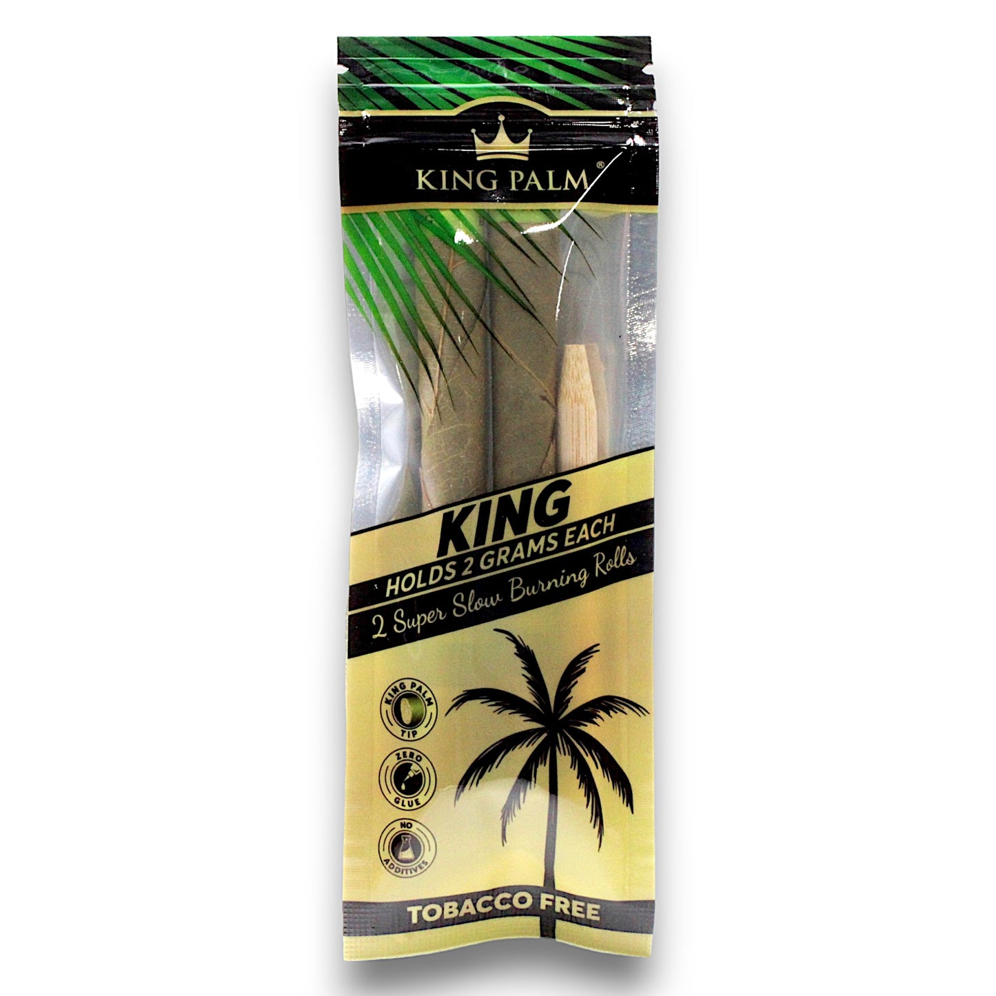 King Palm King Pre-Rolled Natural 2 pack