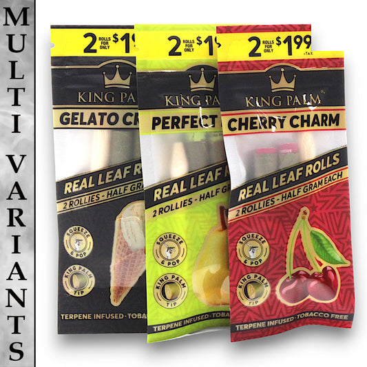 King Palm 0.5 Gram Pre-Rolled Flavored 2 pack