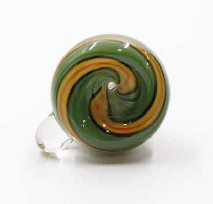 Bubble Color Swirl 14mm Male Bowl Head Slide