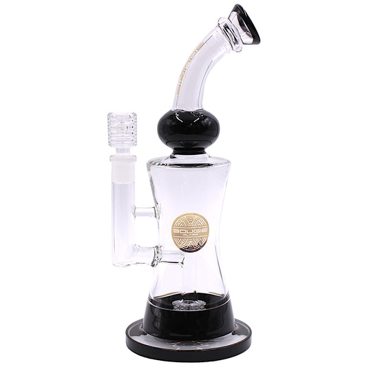 Bougie Barrel Shape 12" Disc Perc Bong