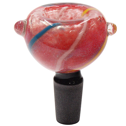 Bubble Red 14mm Male Bowl Head Slide