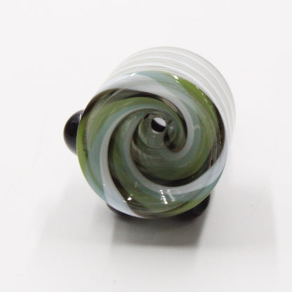 Color Swirl 14mm Male Bowl Head Slide