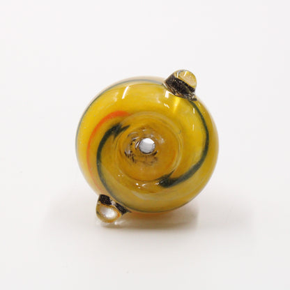 Bubble Yellow 14mm Male Bowl Head Slide