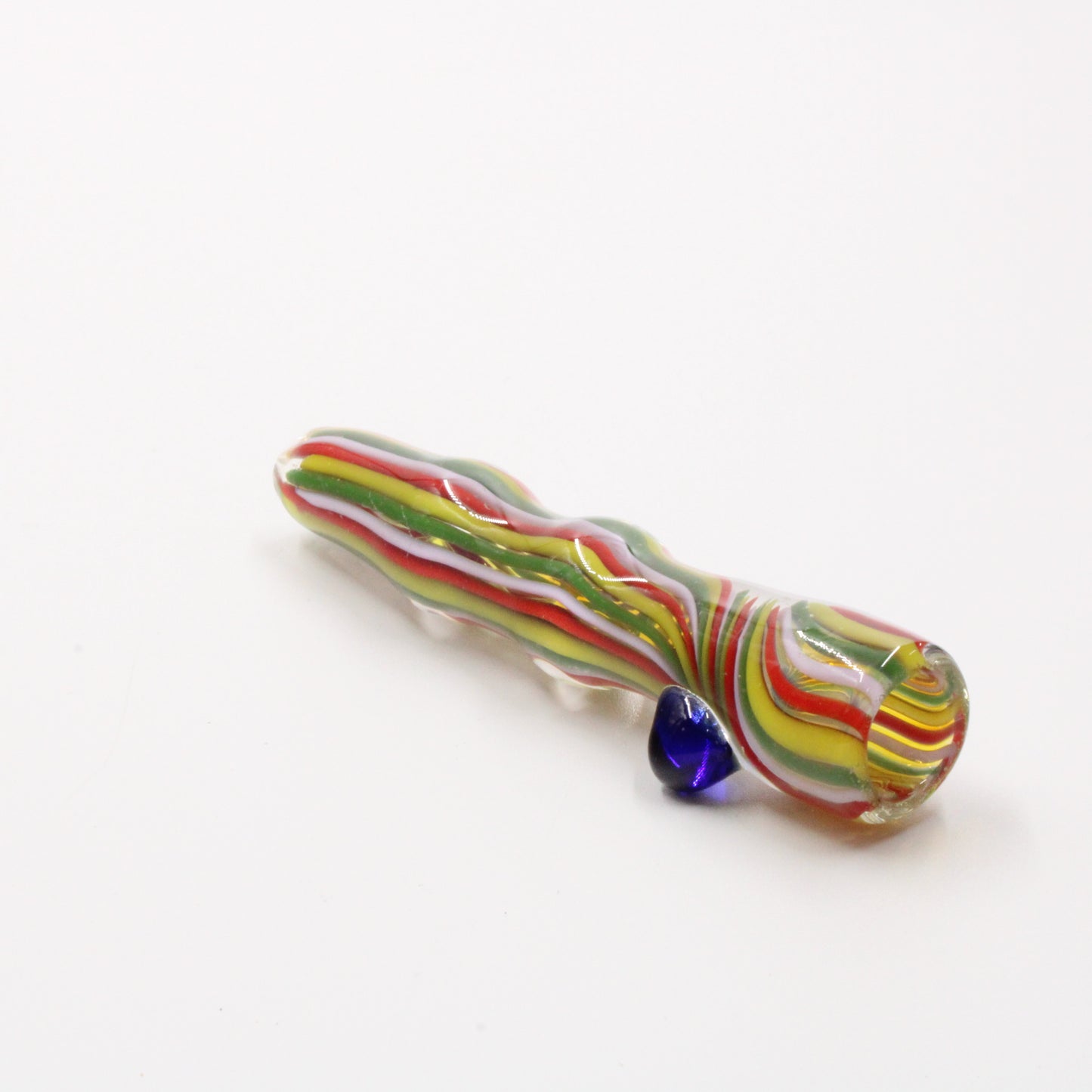 4" Color Striped Chillum