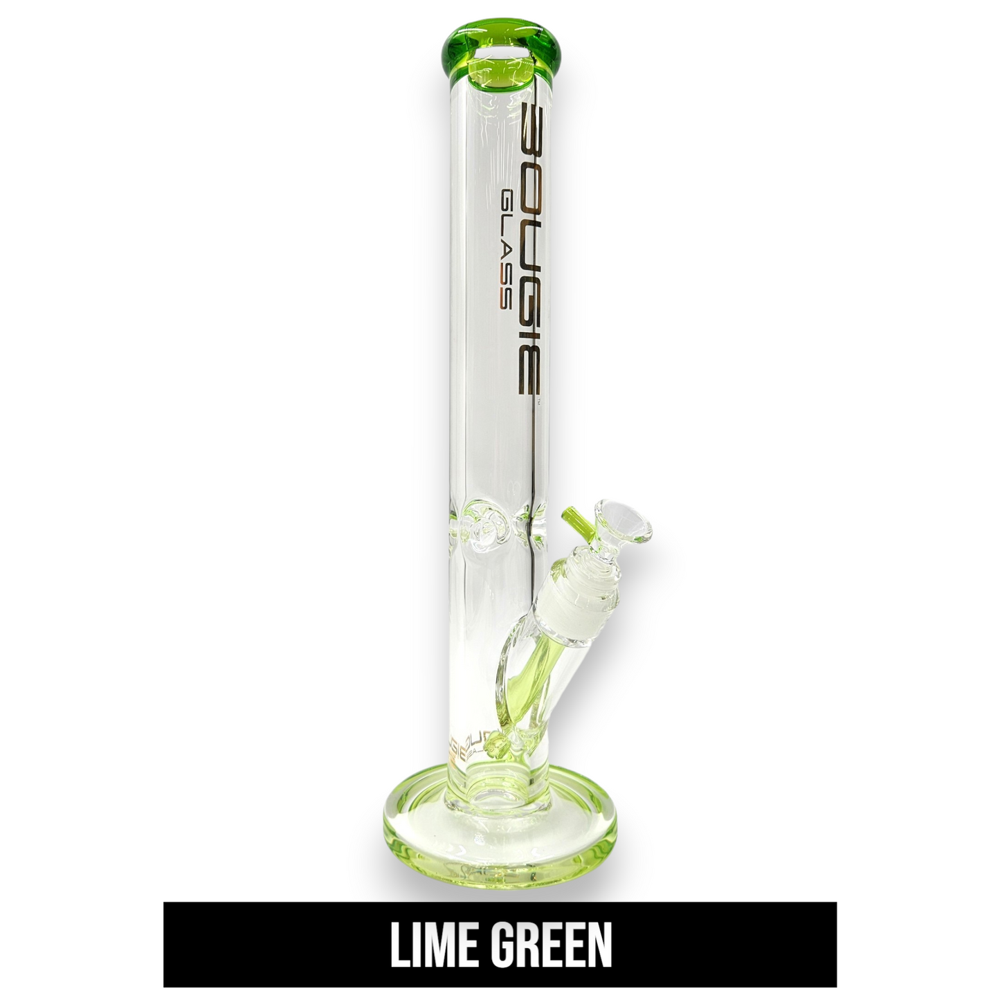 16" Bougie Straight Tube Heavy Duty Bong