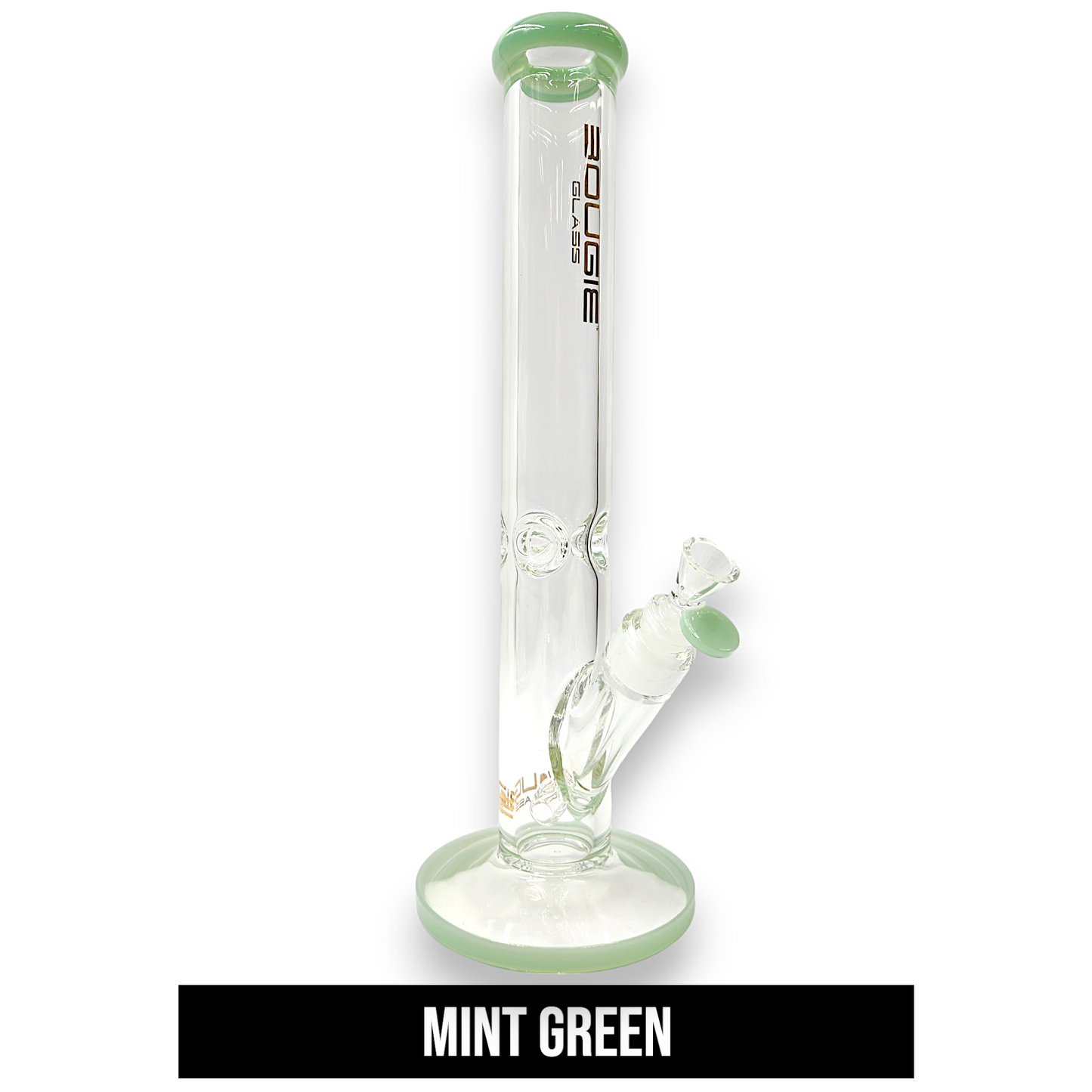 16" Bougie Straight Tube Heavy Duty Bong