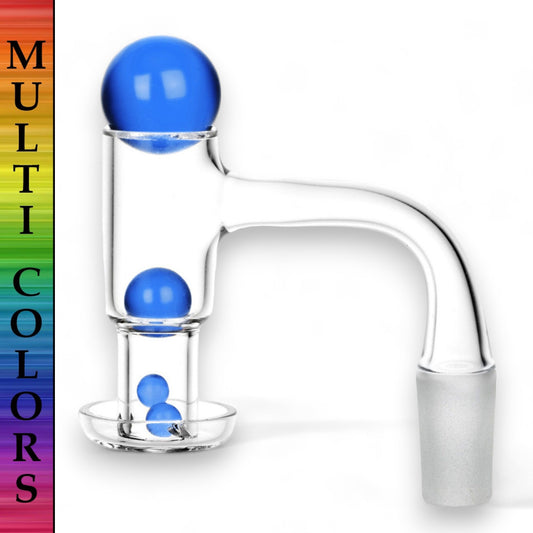Terp Slurper Solid Color Marble 4 Piece Set