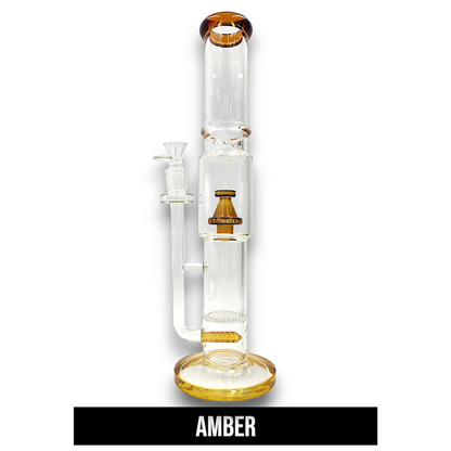 16" Special 20 Triple Percolator Straight Tube Bong