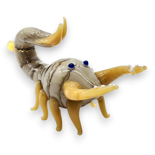 Artisan Glass Scorpion Creature Hand Pipe