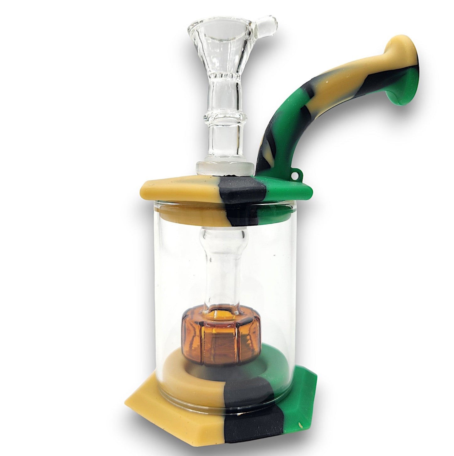 Bake Sale 5" Tall Silicone Flower Bong - Heartland Smoke Shop