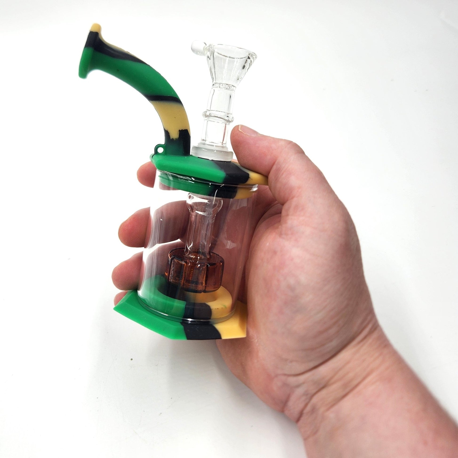 Bake Sale 5" Tall Silicone Flower Bong - Heartland Smoke Shop