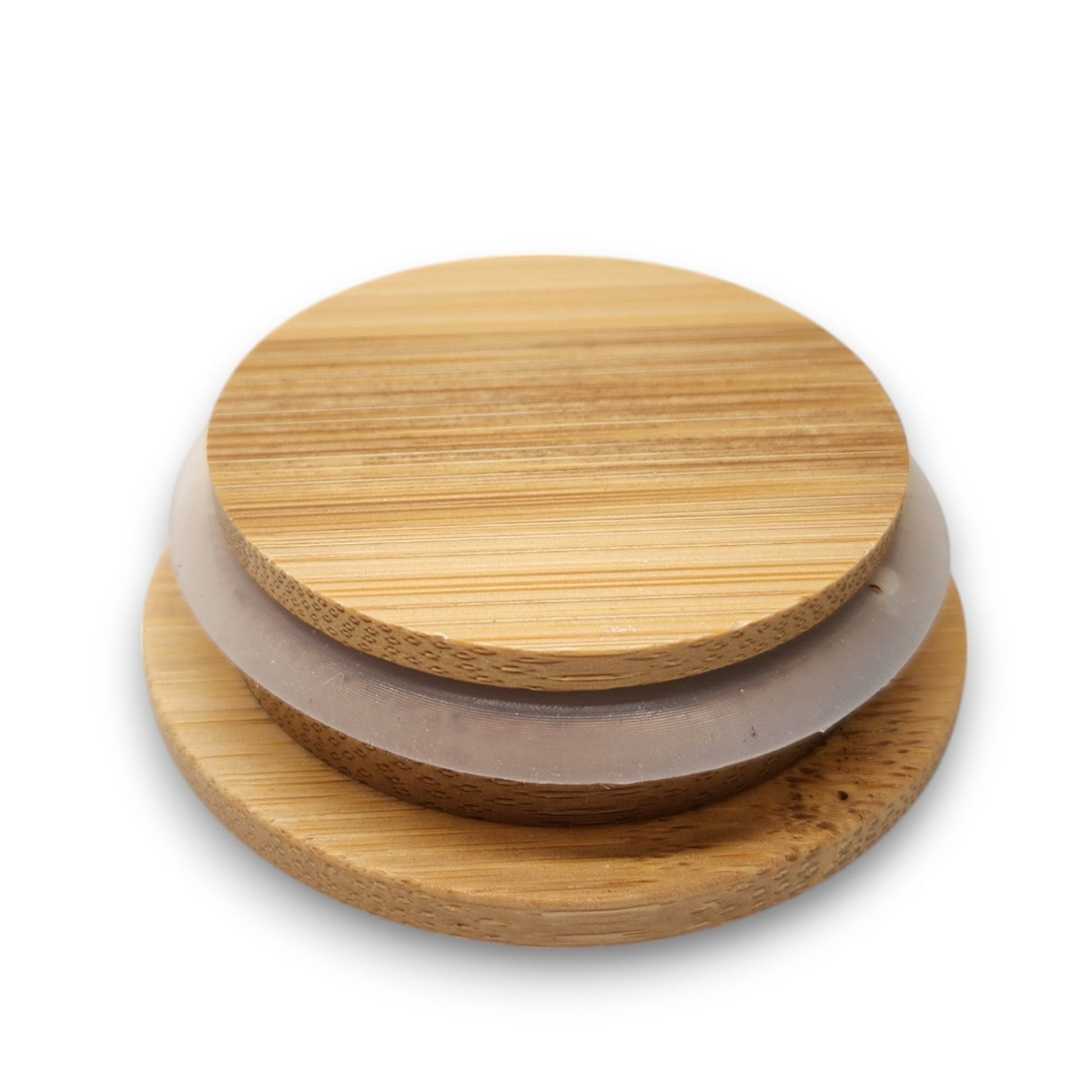Bamboo Top Glass Storage Jar Smell Resistant
