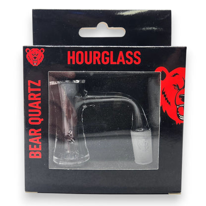 Bear Quartz Hourglass Banger | 14mm 90deg