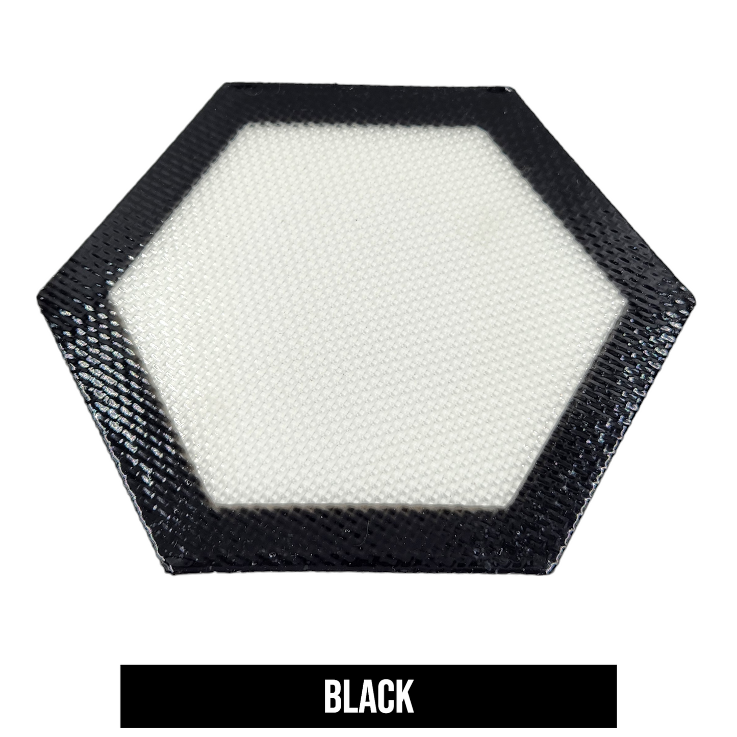 5" Hexagon Silicone Dab Mat