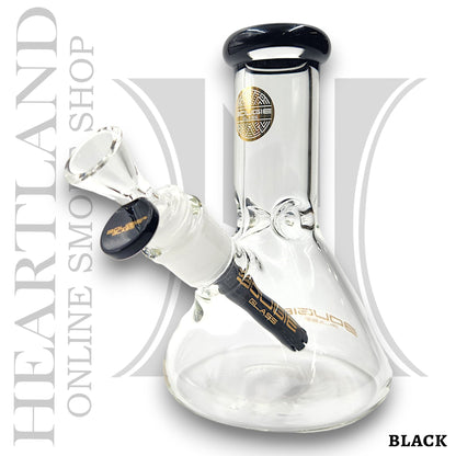 6" Bougie Glass Short Stubby Beaker Bong
