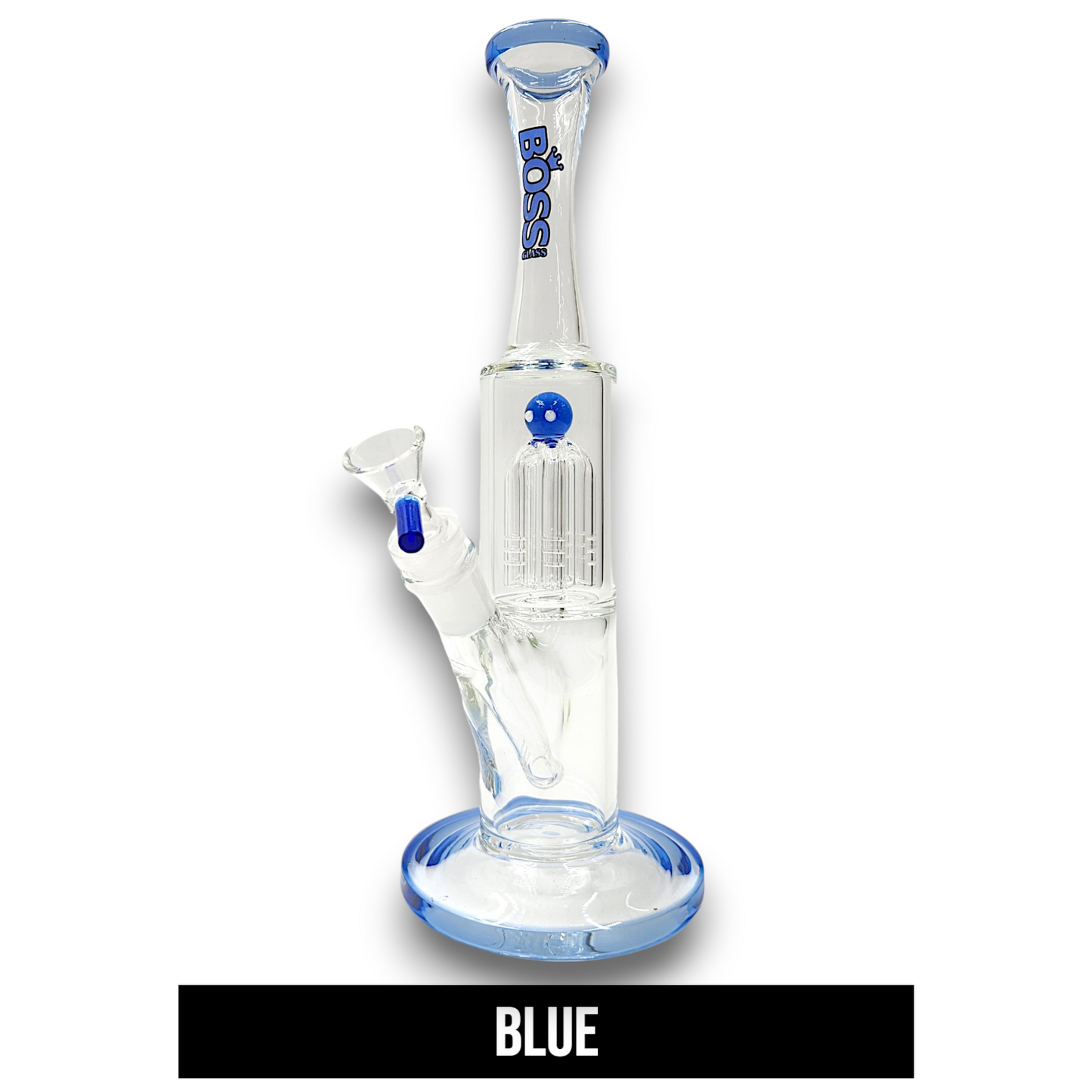 12" Boss Glass Tree Percolator Bong