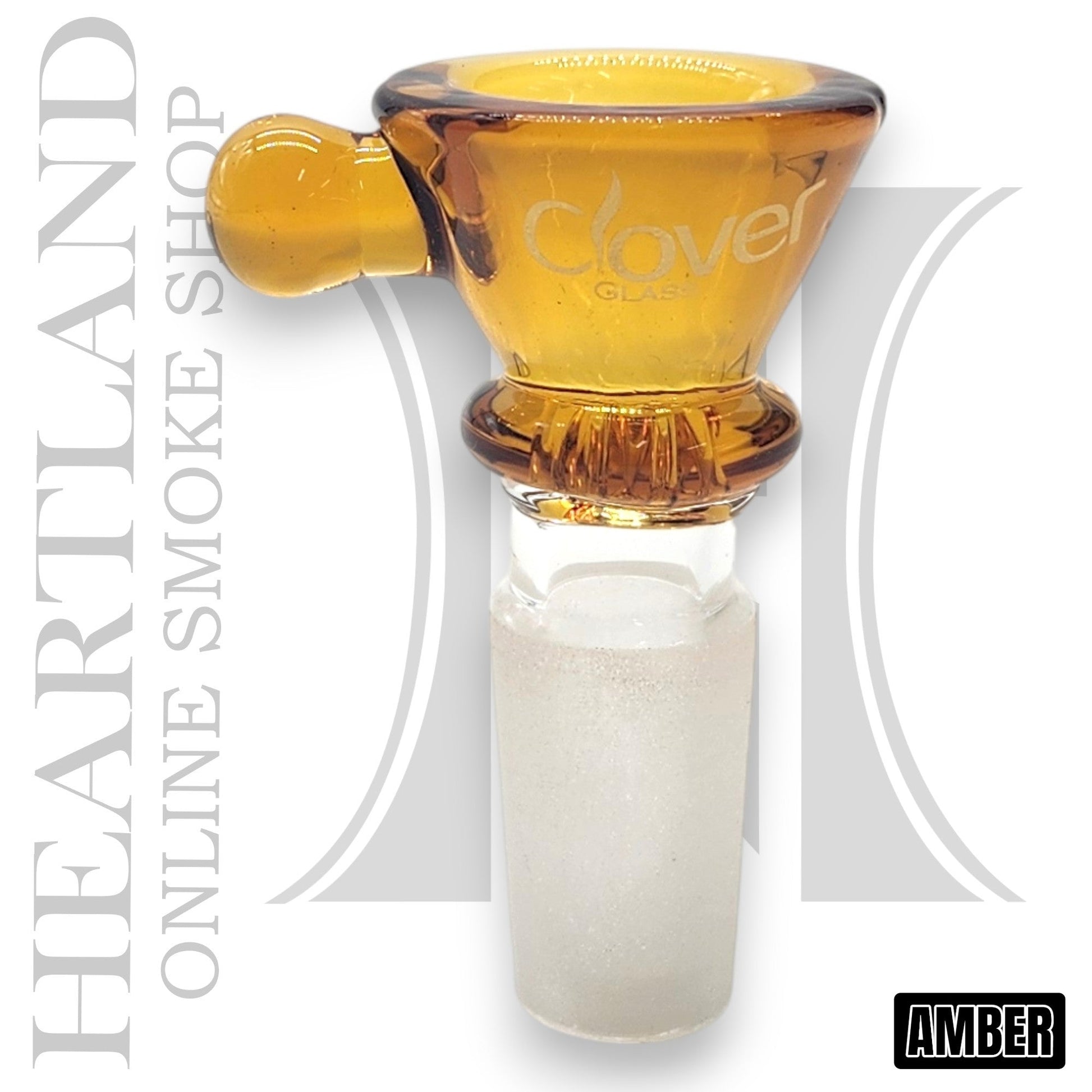 Clover Glass Bowl Head 14mm Male
