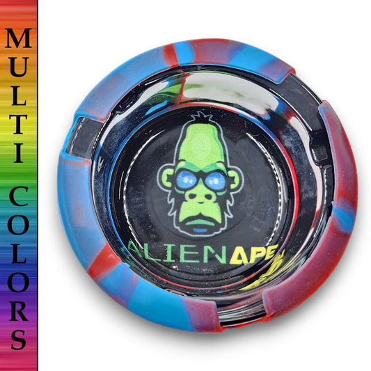 Alien Ape Glass and Silicone Ashtray