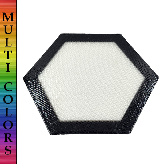 5" Hexagon Silicone Dab Mat