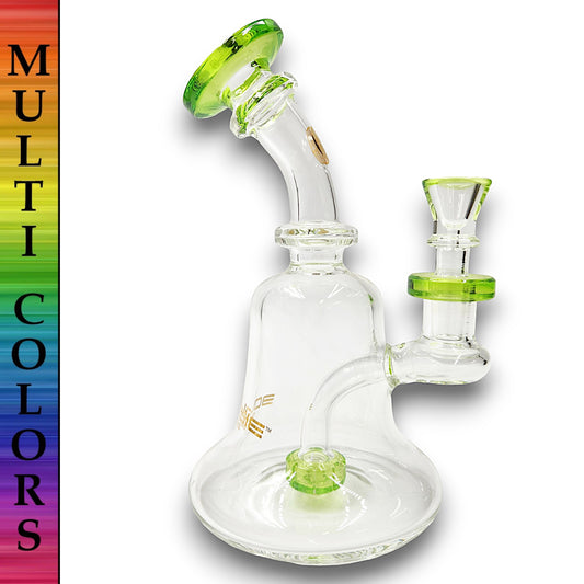 8" Bougie Bell Shape Circ Perc Bong