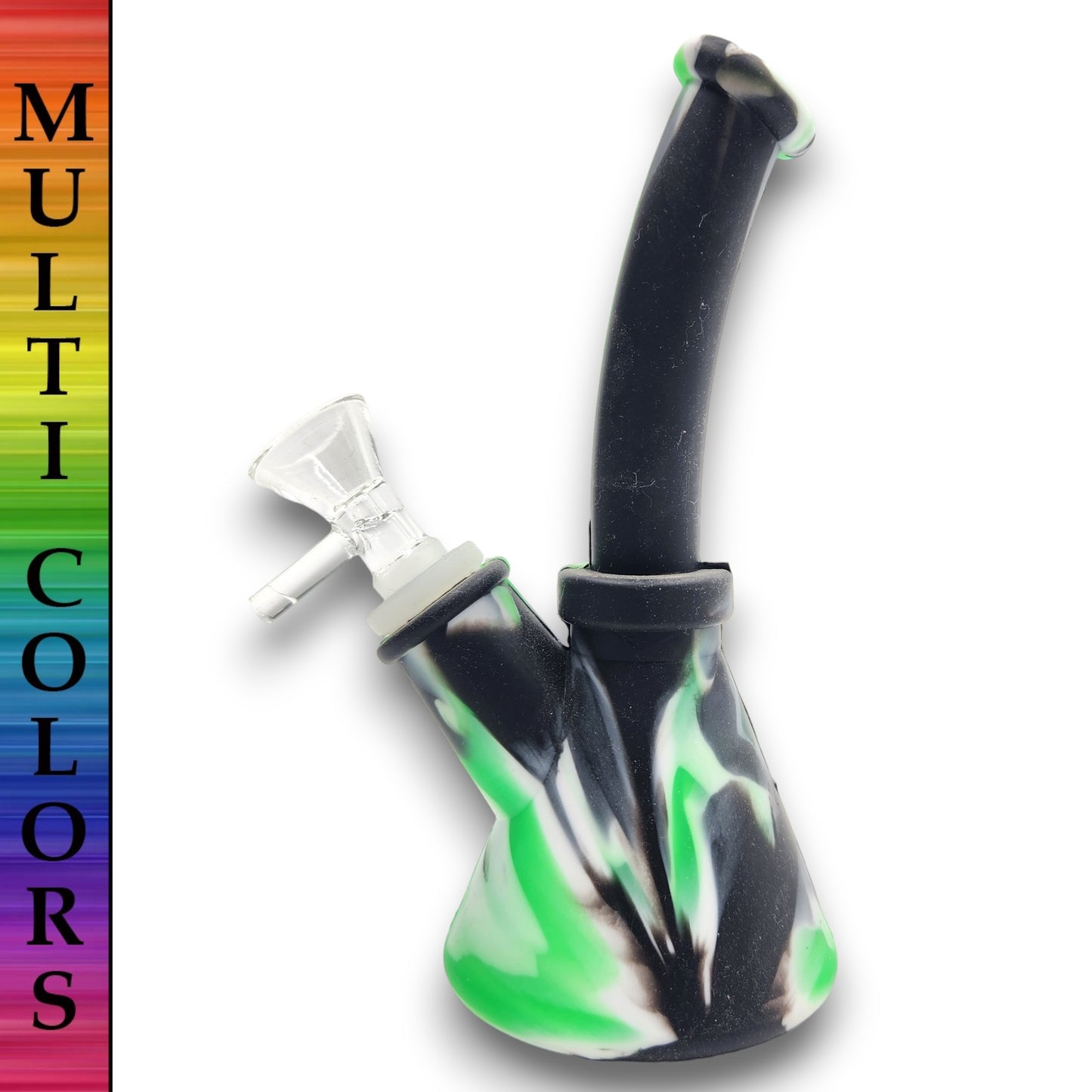 Silicone 7" Beaker Bong