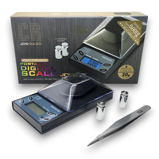 CR Digital Portable Scale 0.001g Accuracy 20g Max High Precision