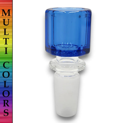 Deep Built in Screen Color Glass Bowl Head 14mm Male