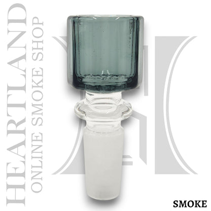 Deep Built in Screen Color Glass Bowl Head 14mm Male