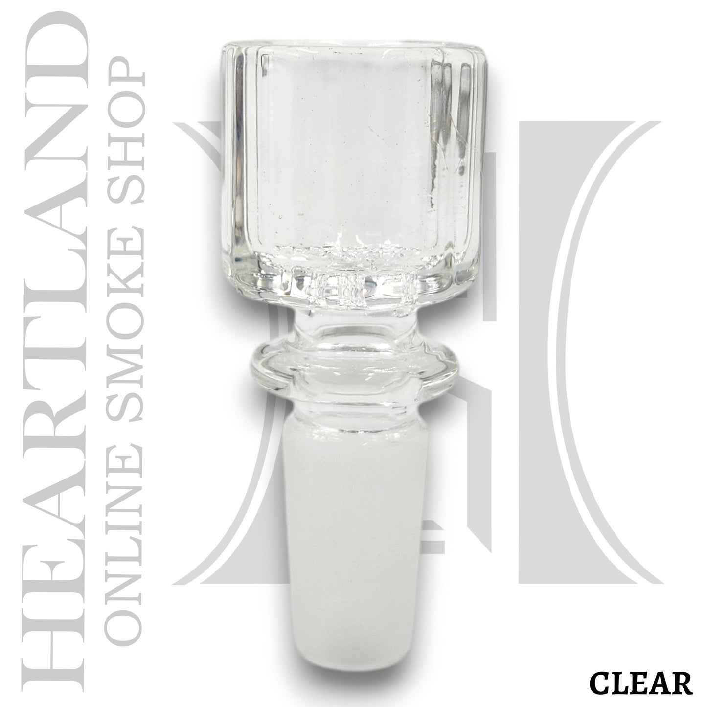 Deep Built in Screen Color Glass Bowl Head 14mm Male