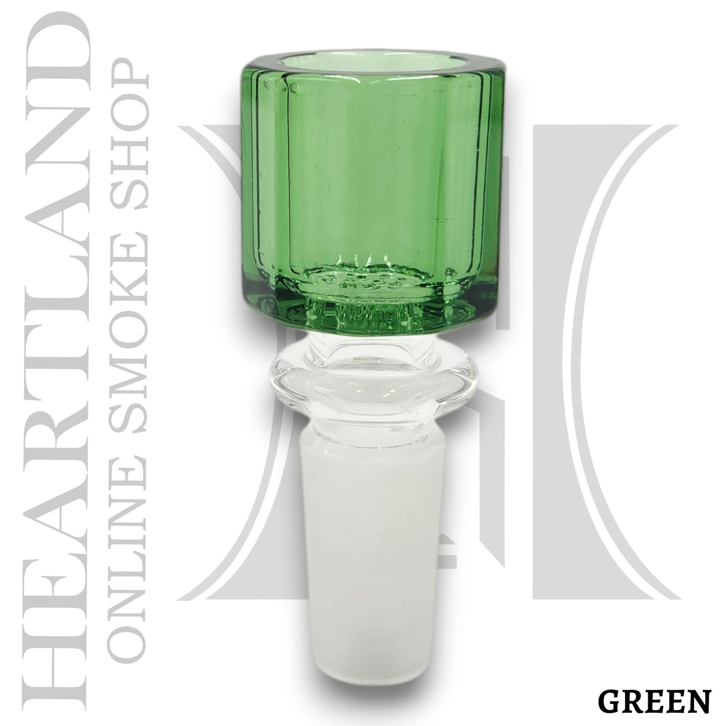 Deep Built in Screen Color Glass Bowl Head 14mm Male